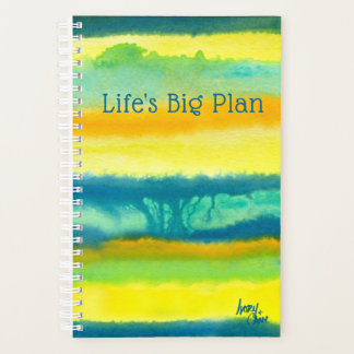 Agenda Trilha de Camadas Tangoadas de SPWW Teal & Orange