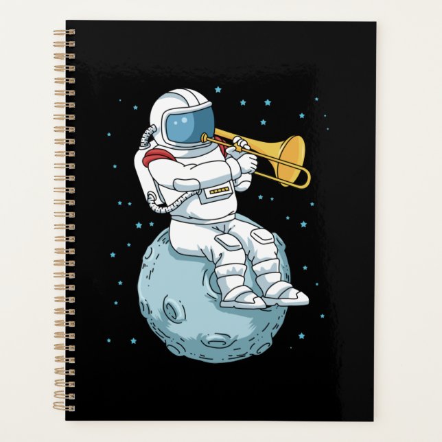 Agenda Trombone Gift Jazz Music Marching Banda Trombone (Frente)
