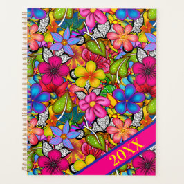 Agenda Tropical Floral Anualmente Data
