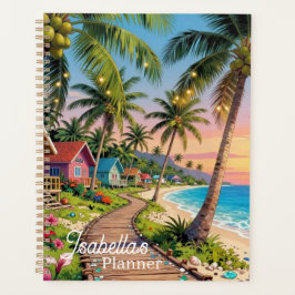 Agenda Tropical Paradise Coastal Seaside Cottage Ocean 