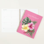 Agenda Tropical Pink Yellow Hibiscus Flowers<br><div class="desc">Tropical Pink Yellow Hibiscus Flowers</div>