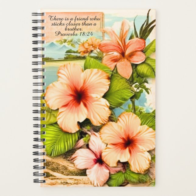 Agenda Tropical Planner Proverbs 18:24 (Frente)