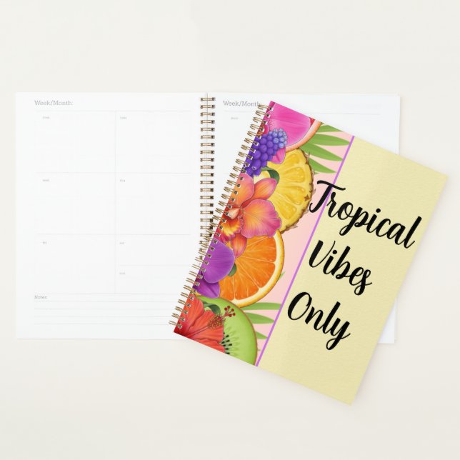 Agenda Tropical Vibes Only (Exibição)