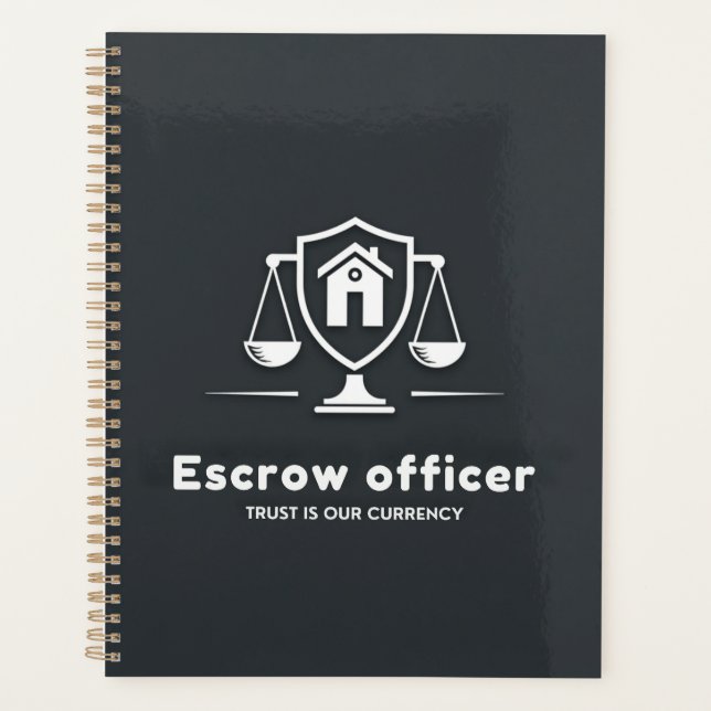 Agenda Trust Is Our Currency – Escrow Officer (Frente)