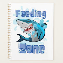 TUBARÃO DE ZONA DE ALIMENTAÇÃO, ESTILO DE CARTÃO