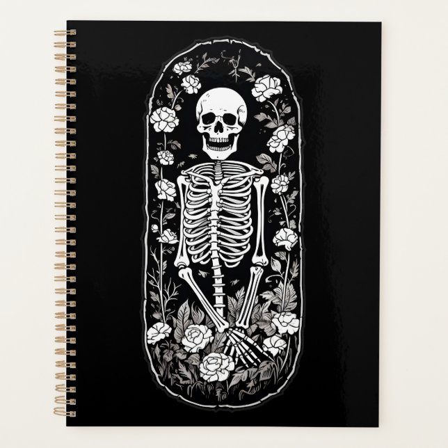 Agenda Tudo bem decifrar o esqueleto no caixão (Frente)