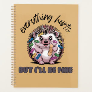 Agenda Tudo dói, mas serei um bom porco