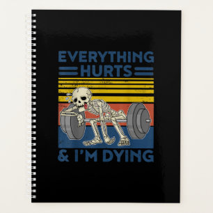 Agenda Tudo Magoa Pesar Ness Gym Gift