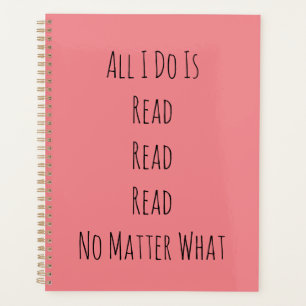 Agenda Tudo Que Eu Faço É Lido