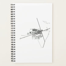 Tulum Mexico Map Black Line Modern