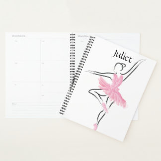 Agenda Tutu Love Ballerina Planner Juliet