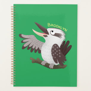 Agenda Um desenho animado e engraçado