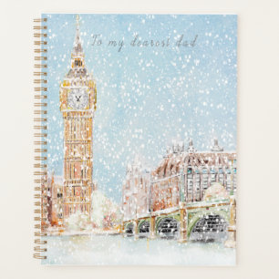 Agenda Um dia de neve em Londres pintado