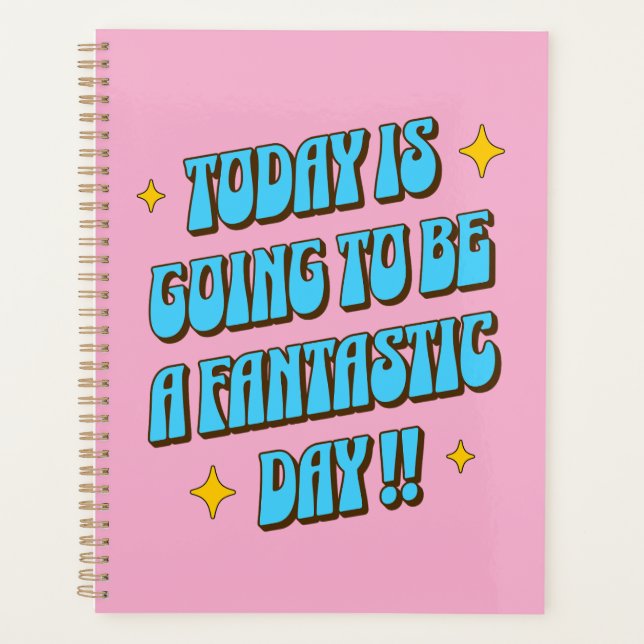 Agenda Um Dia Fantástico (Frente)