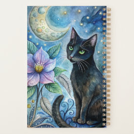 Agenda Um Gato Preto com Olhos Amarelos em Greve