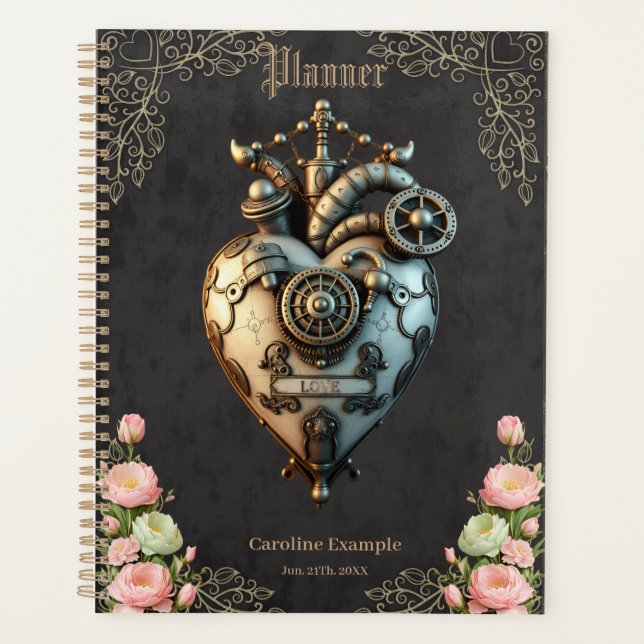 Agenda Um impressionante coração de galo (Frente)