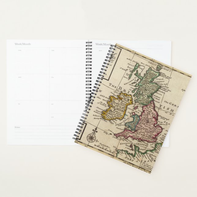 Agenda Um mapa geral da Grã-Bretanha e da Irlanda do Exce (Exibição)