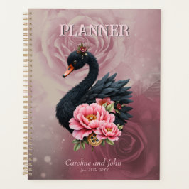 Agenda Um toque de rosa e brilho de cisne.