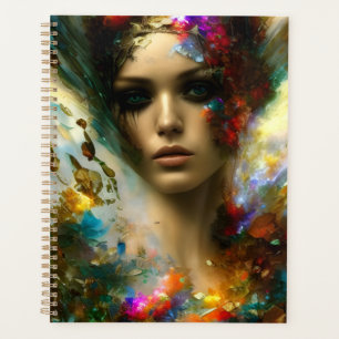 Agenda Uma bela mulher de fantasia