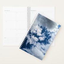 Uma espiral de nuvens