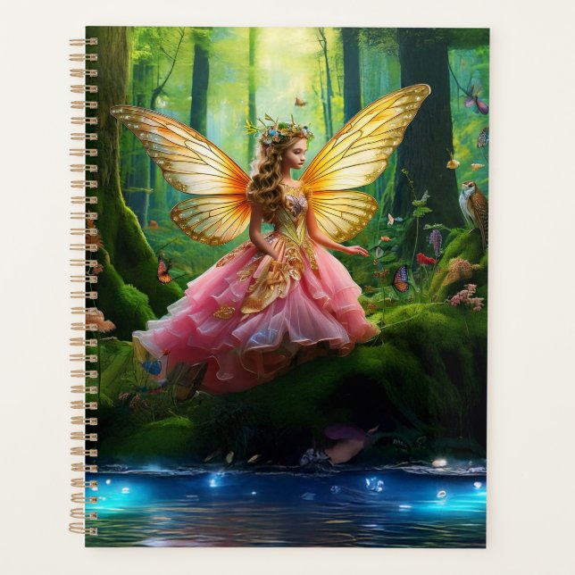 Agenda Uma floresta de fadas mágicas (Frente)