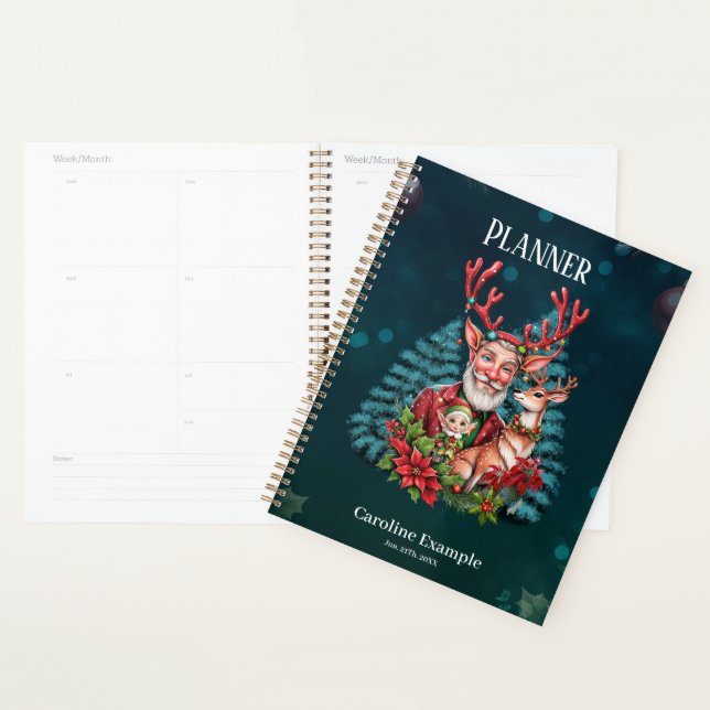 Agenda Uma ilustração brilhante de Natal (Exibição)