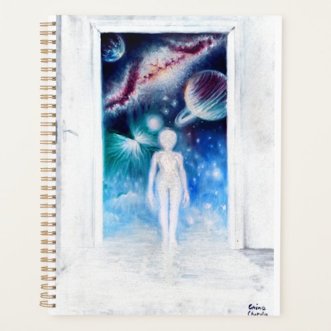 Agenda Uma porta aberta para o universo (Frente)