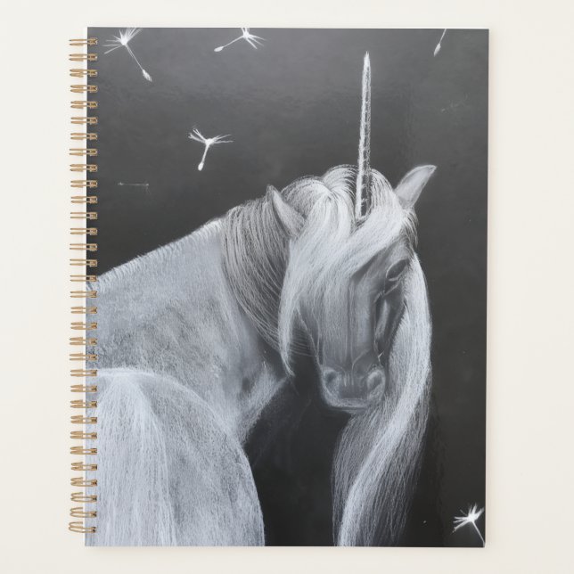 Agenda Unicorn and Dandelion planner (Frente)