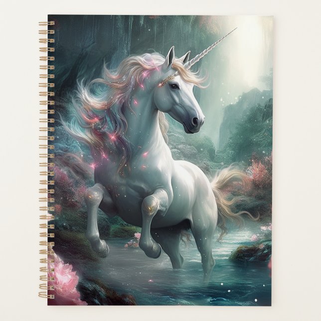 Agenda Unicorn Fantasy Art (Frente)