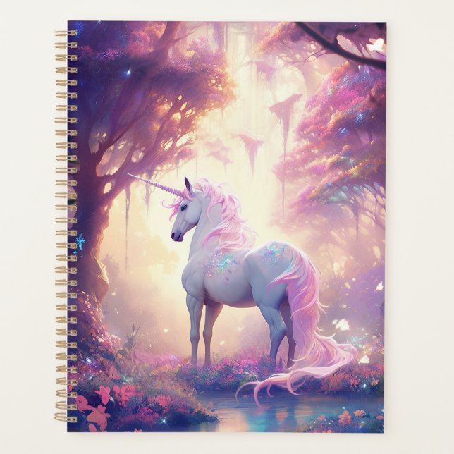 Agenda Unicorn Fantasy Art (Frente)