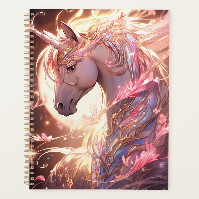 Agenda Unicorn Fantasy Art (Frente)
