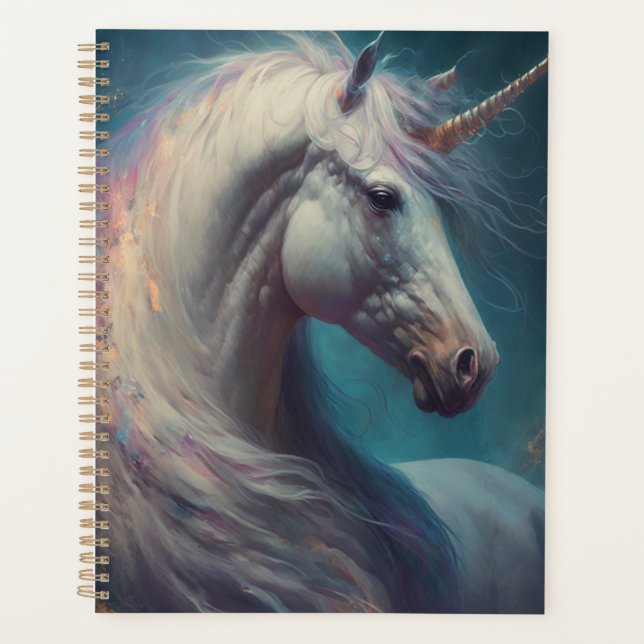 Agenda Unicorn Fantasy Art Planner (Frente)