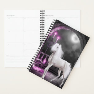 Agenda Unicórnio Mágico Rosa