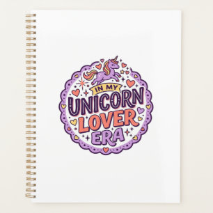 Agenda Unicórnio Na Minha Era De Amante De Unicórnio Merc