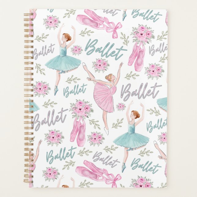 Agenda Unique Ballet Planner Journal (Frente)