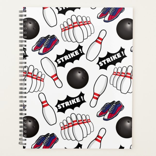 Agenda Unique Bowling Planner Journal (Frente)