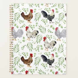 Agenda Unique Chickens Planner Journal