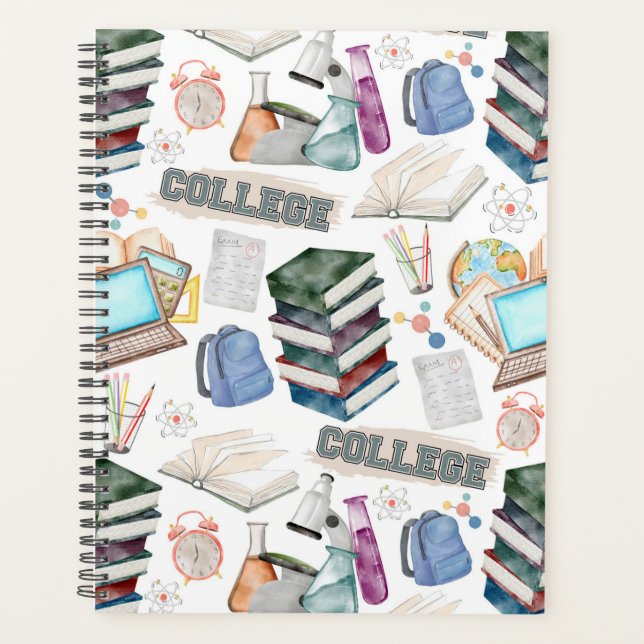 Agenda Unique College Planner Journal (Frente)
