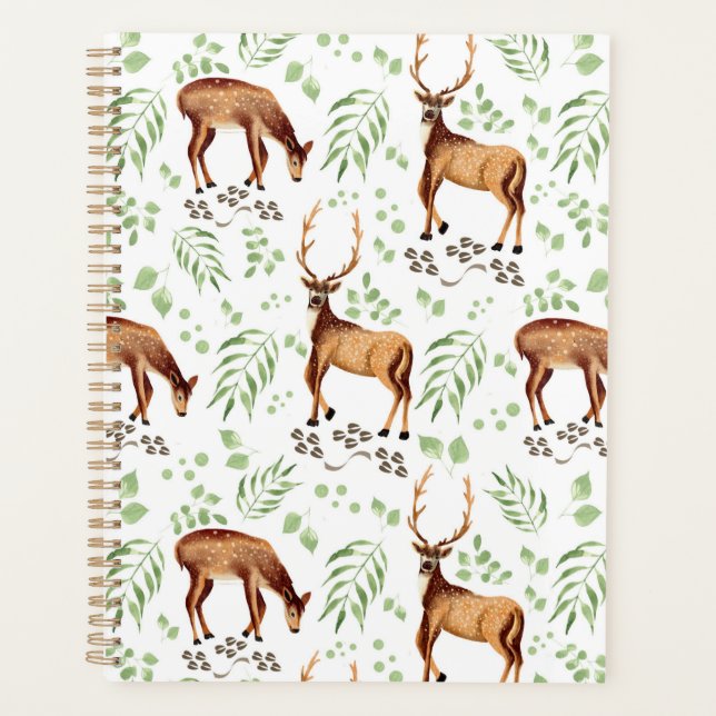 Agenda Unique Deer Planner Journal (Frente)