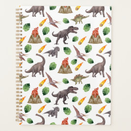Agenda Unique Dinosaurs Planner Journal