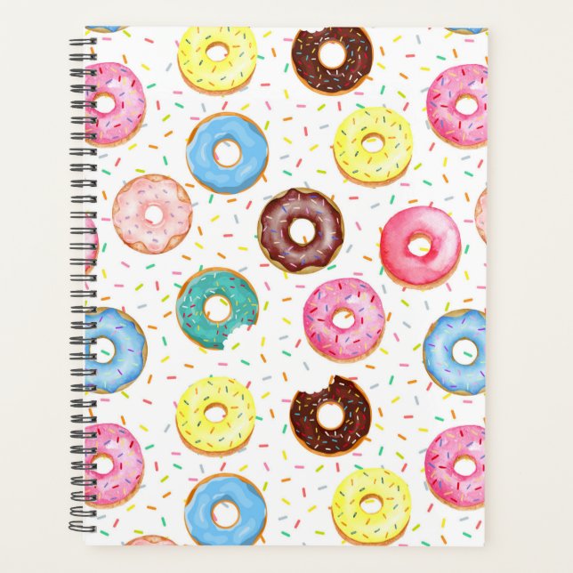 Agenda Unique Donuts Planner Journal (Frente)