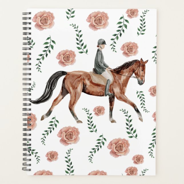 Agenda Unique Equestrian Planner Journal (Frente)