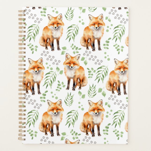 Agenda Unique Fox Planner Journal (Frente)