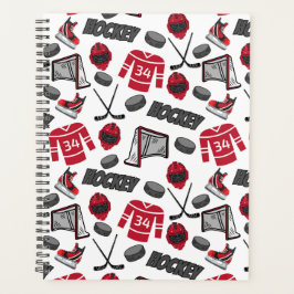 Agenda Unique Hockey Planner Journal