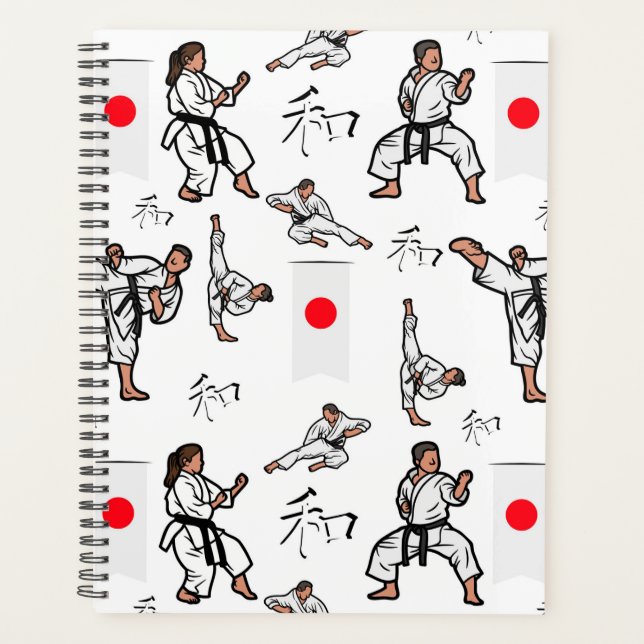 Agenda Unique Karate Martial Arts Planner Journal (Frente)