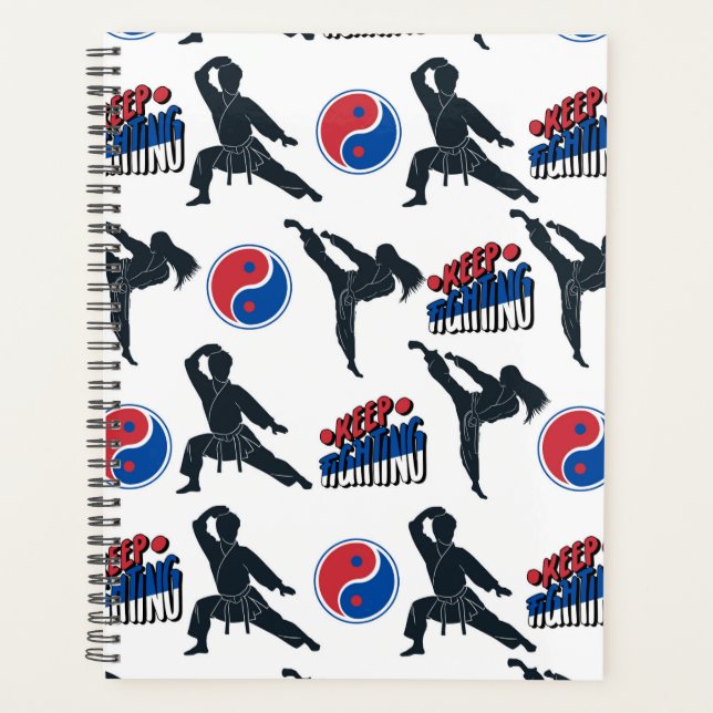 Agenda Unique Karate Martial Arts Planner Journal (Frente)