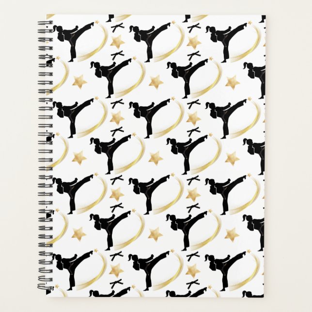 Agenda Unique Martial Art Planner Journal (Frente)