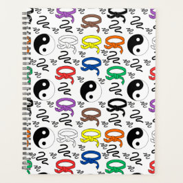 Agenda Unique Martial Arts Planner Journal