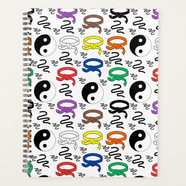 Agenda Unique Martial Arts Planner Journal (Frente)