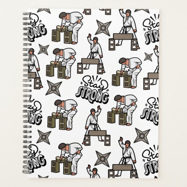 Agenda Unique Martial Arts Planner Journal (Frente)